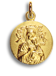 Medaille, Maria, Mutter von der immerwährenden Hilfe