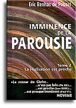 Imminence de la Parousie (tome 2)