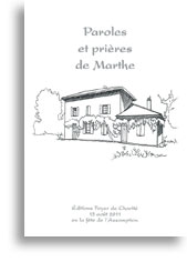 Paroles et prières de Marthe