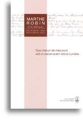 Marthe Robin - Journal