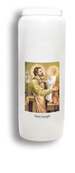 Bougie de neuvaine «Saint Joseph»