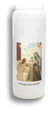 Bougie de neuvaine «Archange saint Gabriel»