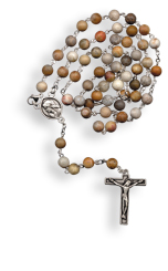 Chapelet en chrysantheme stone du Hunan