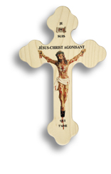 Petit crucifix de Jésus agonisant